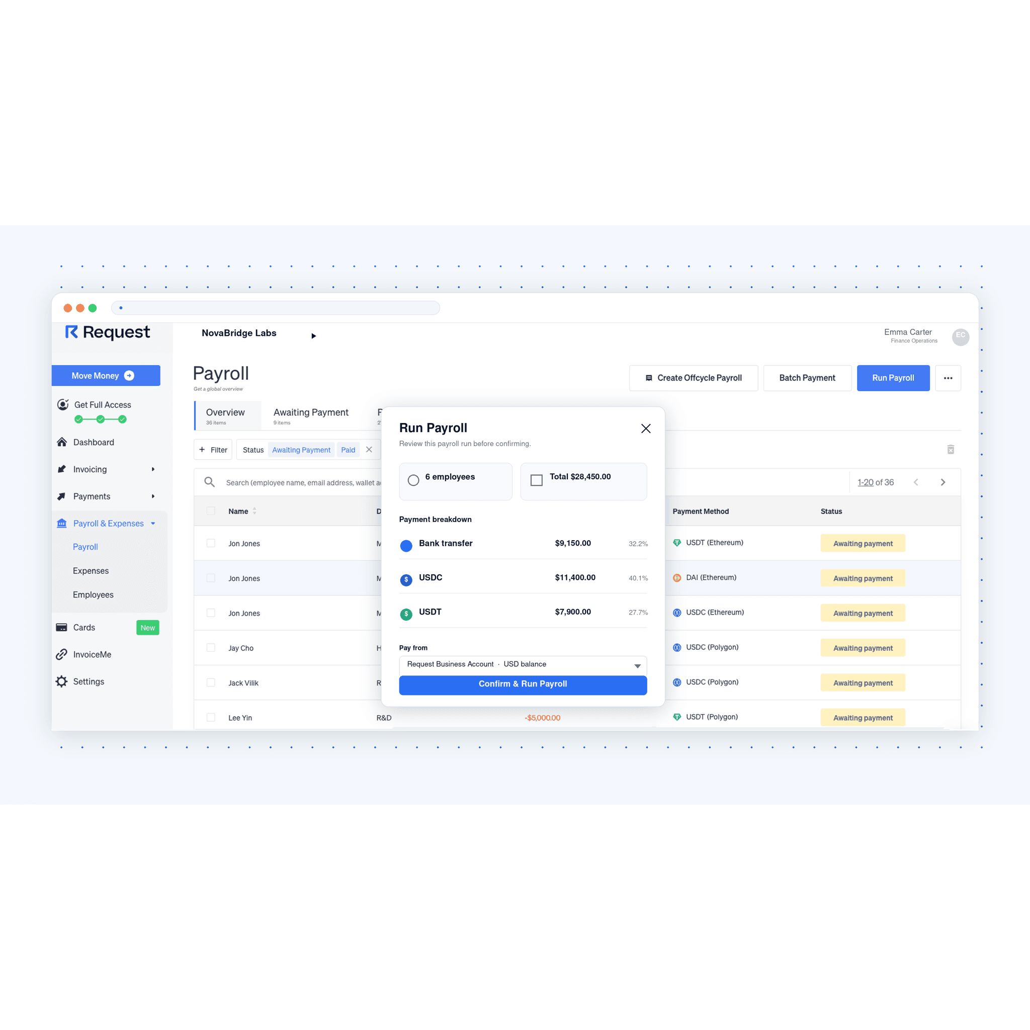 Crypto payroll: how to pay your global team in stablecoins